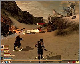 Stan gry dobrze byłoby zapisać po dostatecznym zbliżeniu się do głównego obozowiska korsarzy #1 (M11, 5) - Tak, jak być powinno | Questy towarzyszy - Akt 1 | Solucja Dragon Age II - Dragon Age II - poradnik do gry