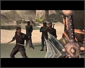 Jeżeli wypuściłeś Zevrana, to pojawi się on po dotarciu do obozowiska #1 i niezależnie od wybranej opcji dialogowej przystąpisz do bitwy z Krukami - Stado Kruków (2) | Questy uzupełniające - Akt 3 | Solucja Dragon Age II - Dragon Age II - poradnik do gry