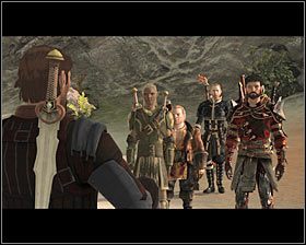 Jeżeli zadecydowałeś, że nie przekażesz Zevrana w ręce Kruków, to zmuszony zostaniesz do wybrania z mapy świata lokacji [Antivański obóz] #1 (M83, 1) - Stado Kruków (2) | Questy uzupełniające - Akt 3 | Solucja Dragon Age II - Dragon Age II - poradnik do gry