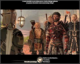 Po wygranej bitwie gra załączy scenkę przerywnikową, z której dowiesz się, że poszukiwanym skrytobójcą jest doskonale znany z pierwszej części gry Zevran #1 - Stado Kruków (2) | Questy uzupełniające - Akt 3 | Solucja Dragon Age II - Dragon Age II - poradnik do gry