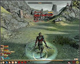 Możesz już wyjść z obozu, wybierając ścieżkę prowadzącą na północny-zachód #1 - Stado Kruków (1) | Questy uzupełniające - Akt 3 | Solucja Dragon Age II - Dragon Age II - poradnik do gry