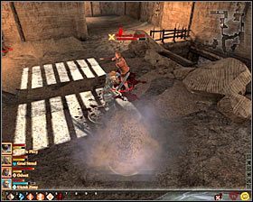 Jeżeli zdecydowałeś się na walkę, to w pierwszej kolejności zajmij się eliminacją łotrzyków Koterii #1, dzięki czemu nie będziesz musiał zamartwiać się ich atakami z zaskoczenia - Robota kogoś z naszych (1) | Questy uzupełniające - Akt 2 | Dragon Age II - Dragon Age II - poradnik do gry