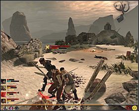 Wygranie drugiej bitwy doprowadzi do zainicjowania jeszcze jednej cut-scenki z rozmowy #1 - Niepożądany ratunek | Questy uzupełniające - Akt 1 | Solucja Dragon Age II - Dragon Age II - poradnik do gry