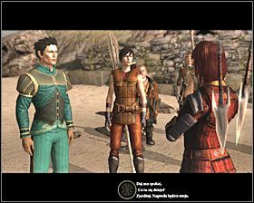 Podążaj cały czas na południe, a powinieneś po kilku chwilach dotrzeć do większego obozowiska #1 (M28, 26) - Niepożądany ratunek | Questy uzupełniające - Akt 1 | Solucja Dragon Age II - Dragon Age II - poradnik do gry