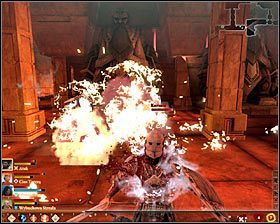 Przygotuj się, bo gdy tylko dotrzesz do rozwidlenia (M30, 2) w okolicy pojawi się grupka olbrzymich pająków #1 - Rozkazy sędziego (1) | Questy uzupełniające - Akt 1 | Solucja Dragon Age II - Dragon Age II - poradnik do gry