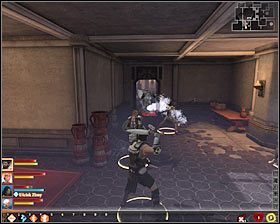 W kolejnym pomieszczeniu przebywa pierwsza grupa cieni #1 (M18, 3) - Zamiana (2) | Questy uzupełniające - Akt 1 | Solucja Dragon Age II - Dragon Age II - poradnik do gry