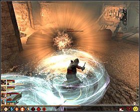 Niezależnie od wybranej kwestii dialogowej #1 Evelina zamieni Cię w potwora i zmuszony zostaniesz do stoczenia z nią bitwy - Na wolności (2) | Questy główne - Akt 3 | Solucja Dragon Age II - Dragon Age II - poradnik do gry