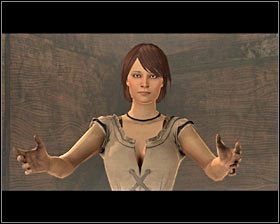 Po wygranej bitwie skorzystaj ze schodów, przy czym zachowaj ostrożność, bo na górze rozstawiono jeszcze jedną pułapkę #1 - Na wolności (2) | Questy główne - Akt 3 | Solucja Dragon Age II - Dragon Age II - poradnik do gry