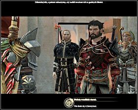 Otwórz drzwi prowadzące do zachodniej części sal templariuszy, a następnie kliknij na drzwiach siedziby Komtur Meredith #1 (M87, 2) - Na wolności (1) | Questy główne - Akt 3 | Solucja Dragon Age II - Dragon Age II - poradnik do gry