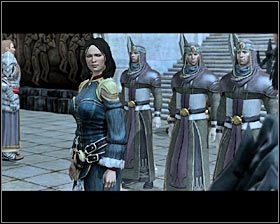 Po dotarciu na miejsce obejrzysz cut-scenkę obrazującą bitwę pomiędzy magami i templariuszami #1 - Tego już za wiele (6) | Questy główne - Akt 3 | Solucja Dragon Age II - Dragon Age II - poradnik do gry