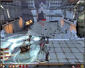 Po wygranej bitwie udaj się do wspomnianej wcześniej południowej sali - Tego już za wiele (4) | Questy główne - Akt 3 | Solucja Dragon Age II - Dragon Age II - poradnik do gry