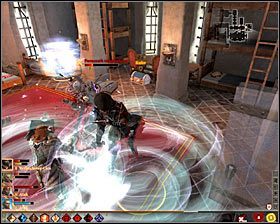 Musisz się niestety liczyć z tym, że w toku walk mogą tu przybiec wrogowie z niezbadanej jeszcze dużej południowej sali #1 - Tego już za wiele (4) | Questy główne - Akt 3 | Solucja Dragon Age II - Dragon Age II - poradnik do gry