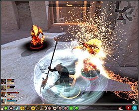 Po zlikwidowaniu cieni zajmij się atakowaniem porucznika templariuszy #1 - Tego już za wiele (2) | Questy główne - Akt 3 | Solucja Dragon Age II - Dragon Age II - poradnik do gry