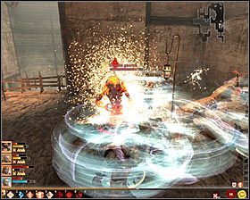 Przygotuj się, bo niemal od razu po znalezieniu się w nowej lokacji zmuszony zostaniesz do stoczenia walki z potworami - To, co pozostało (2) | Questy główne - Akt 2 | Solucja Dragon Age II - Dragon Age II - poradnik do gry