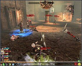 Petrycja ulotni się niestety tuż przed rozpoczęciem walk, tak więc będziesz zdany wyłącznie na siebie - Oferta i utrata (2) | Questy główne - Akt 2 | Solucja Dragon Age II - Dragon Age II - poradnik do gry