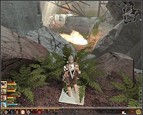 Pierwszą grupę przeciwników można też zaskoczyć na nieco inny sposób - Przysługa w kwestii prochu (1) | Questy główne - Akt 2 | Solucja Dragon Age II - Dragon Age II - poradnik do gry