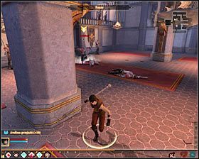 Bardzo istotną sprawą jest unikanie wszelkich ataków w wykonaniu Arishoka, albowiem będą one odbierały bardzo duże ilości punktów zdrowia - Wymagania Qun (4) | Questy główne - Akt 2 | Solucja Dragon Age II - Dragon Age II - poradnik do gry