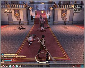 Wariant ten jest znacznie trudniejszy do odblokowania, gdyż on również zakłada sprostanie odgórnym wymaganiom - Wymagania Qun (4) | Questy główne - Akt 2 | Solucja Dragon Age II - Dragon Age II - poradnik do gry