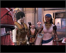 Tuż po pokonaniu wszystkich gwardzistów czeka Cię kolejna rozmowa z Arishokiem i może ona przebiec na dwa zasadnicze sposoby - Wymagania Qun (3) | Questy główne - Akt 2 | Solucja Dragon Age II - Dragon Age II - poradnik do gry