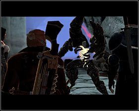 Jeżeli już wcześniej zlikwidowałeś skalnego upiora plugawca, to od razu będziesz mógł przystąpić do splądrowania skarbca #1 - Wyprawa na Głębokie Ścieżki (5) | Questy główne - Akt 1 | Solucja Dragon Age II - Dragon Age II - poradnik do gry