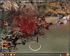 W trakcie tej bitwy będziesz walczył nie tylko z Arvaaradem (lider grupy qunari) #1, ale również z przeciwnikami o nazwach karashok, karasaad i ashaad - Zaganianie wilków (2) | Questy główne - Akt 1 | Solucja Dragon Age II - Dragon Age II - poradnik do gry