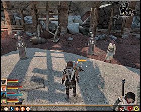 Jeżeli nie zamierzasz pomagać apostatom w ucieczce, a jedynie odeskortować ich do wyjścia z jaskiń celem przekazania ich w ręce templariuszy, to na sam koniec rozmowy z Grace powinieneś wybrać prawą górną opcję dialogową #1 (zaowocuje to m - Akt miłosierdzia (2) | Questy główne - Akt 1 | Solucja Dragon Age II - Dragon Age II - poradnik do gry