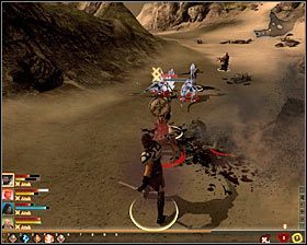 Niemal od razu po dotarciu na miejsce zostaniesz zaatakowany przez grupę smocząt #1 - Akt miłosierdzia (1) | Questy główne - Akt 1 | Solucja Dragon Age II - Dragon Age II - poradnik do gry