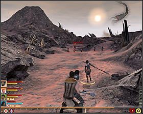 Po zlikwidowaniu wszystkich potworów rozejrzyj się za nowym martwym uchodźcą i zbadaj okolice miejsca, w którym stacjonowali kusznicy, a natrafisz na gruzowisko #1 - Zniszczenie Lothering (1) | Questy główne - Prolog | Solucja Dragon Age II - Dragon Age II - poradnik do gry