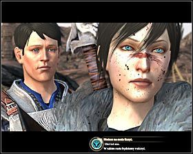 Do zabawy przystąpisz tuż po tym jak dokonasz wyboru klasy i płci bohatera (pełnoprawny kreator odblokowany zostanie nieco później) - Prolog | Questy główne - Prolog | Solucja Dragon Age II - Dragon Age II - poradnik do gry
