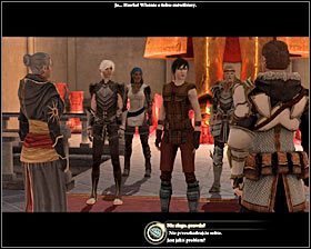Szansa na wykonanie tego zadania pojawi się tylko jeżeli masz zainstalowany dodatek DLC Książę na wygnaniu - Skrucha | Questy towarzyszy - Akt 2 | Solucja Dragon Age II - Dragon Age II - poradnik do gry