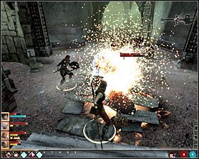 Możesz już opuścić piwnicę (M97, 8) #1, dzięki czemu dotrzesz do lokacji [Podziemne przejście] (M98, 1) - Skrucha | Questy towarzyszy - Akt 2 | Solucja Dragon Age II - Dragon Age II - poradnik do gry