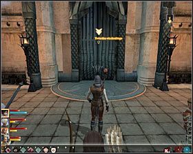 Możesz już wyjść z budynku Zakonu i potwierdzić chęć przystąpienia do eksploracji lokacji [Górne Miasto] nocną porą - Wiara | Questy towarzyszy - Akt 3 | Solucja Dragon Age II - Dragon Age II - poradnik do gry