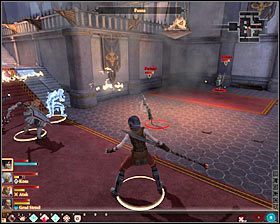 Musisz się niestety liczyć z tym, że już wkrótce pojawią się tu potwory, tak więc dobrze byłoby możliwie jak najszybciej zabić wszystkich magów - Wiara | Questy towarzyszy - Akt 3 | Solucja Dragon Age II - Dragon Age II - poradnik do gry