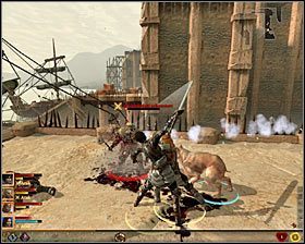 Jeżeli przystaniesz na propozycję zlikwidowania Harrowmonta, to musisz oczywiście do niego powrócić (M19, 13) - Ostatni z rodu | Questy poboczne - Akt 1 | Solucja Dragon Age II - Dragon Age II - poradnik do gry