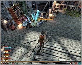 Po dotarciu na miejsce (M96, 1) quest zostanie automatycznie zaliczony, przy czym warto oczywiście dokładnie zbadać tę niewielką lokację - Ostrze Pustki i Lew Orlais; Czarne Emporium | Zawartość specjalna Dragon Age II - Dragon Age II - poradnik do gry