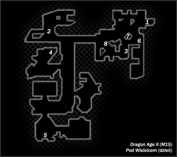 Legenda - M15; M16- Pod Wisielcem (dzień i noc) | Mapy Dragon Age II - Dragon Age II - poradnik do gry