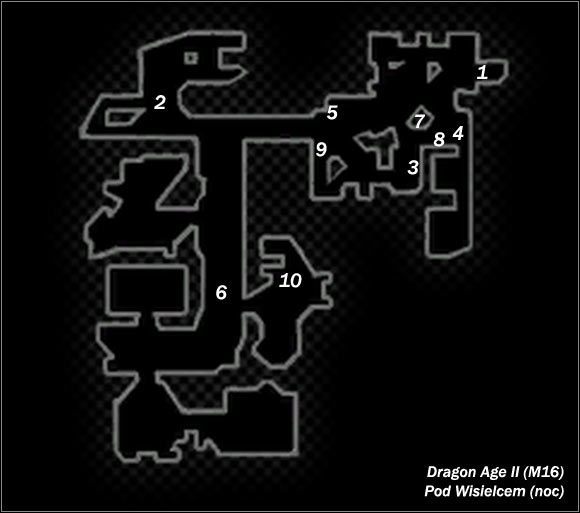 Legenda - M15; M16- Pod Wisielcem (dzień i noc) | Mapy Dragon Age II - Dragon Age II - poradnik do gry