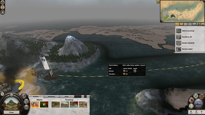 Możemy łatwo sprawdzić kto korzysta ze szlaku handlwoego i jaka jest wartość przewożonych towarów. - Finanse i handel w Total War SHOGUN 2 | Zarządzanie rodem - Total War: SHOGUN 2 - poradnik do gry