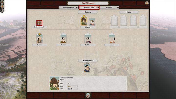 Zmianę wyznania można przeprowadzić w oknie zarządza rodem (klawisz L) w zakładce rodzina i rada - Religia w Total War SHOGUN 2 | Zarządzanie rodem - Total War: SHOGUN 2 - poradnik do gry