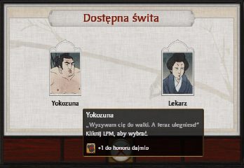 Wyborowi członka świty też dobrze poświecić chwilę uwagi. - Generałowie w Total War SHOGUN 2 | Polityka i wojsko - Total War: SHOGUN 2 - poradnik do gry