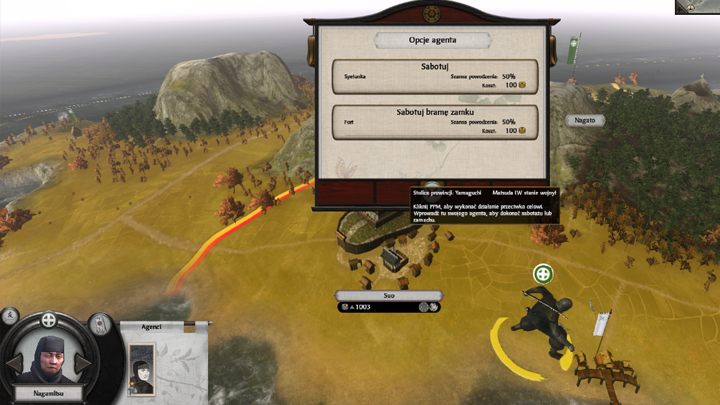 Za pomocą agentów możemy napsuć wrogowi sporo krwi. - Agenci w Total War SHOGUN 2 | Polityka i wojsko - Total War: SHOGUN 2 - poradnik do gry