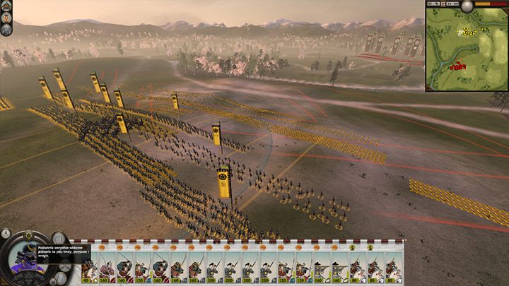 Spacja oraz przycisk z monem znacznie ułatwiają oriencjacje na polu bitwy. - Interface bitew w Total War SHOGUN 2 | Bitwy - Total War: SHOGUN 2 - poradnik do gry