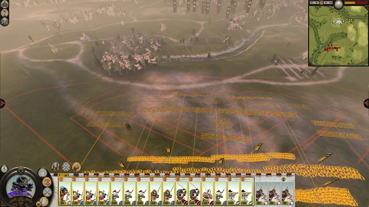 Grupowanie jednostek pozwala zachować ustaloną formację podczas przemieszczania wojsk. - Dowodzenie wojskiem w Total War SHOGUN 2 | Bitwy - Total War: SHOGUN 2 - poradnik do gry