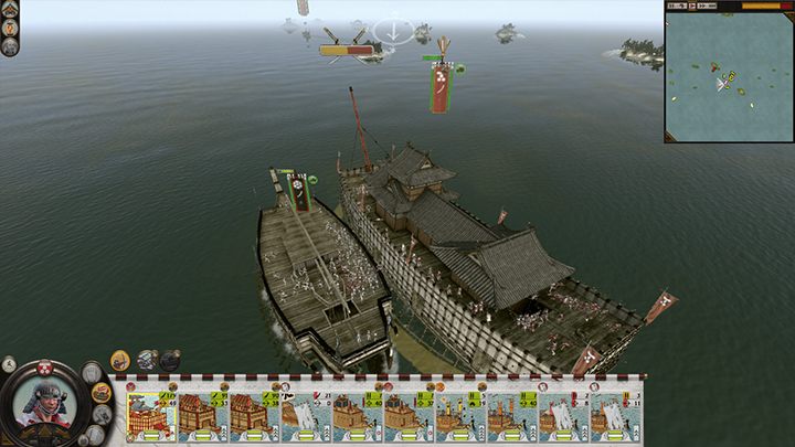 Dzięki abordażowi możemy przejąć wrogie okręty. - Bitwy morskie w Total War SHOGUN 2 | Bitwy - Total War: SHOGUN 2 - poradnik do gry