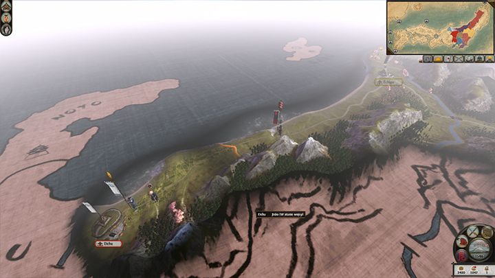 Na początku gry problemem może być odległość dzieląca nas od pierwszego wroga. - Uesugi w Total War SHOGUN 2 | Klany - Total War: SHOGUN 2 - poradnik do gry