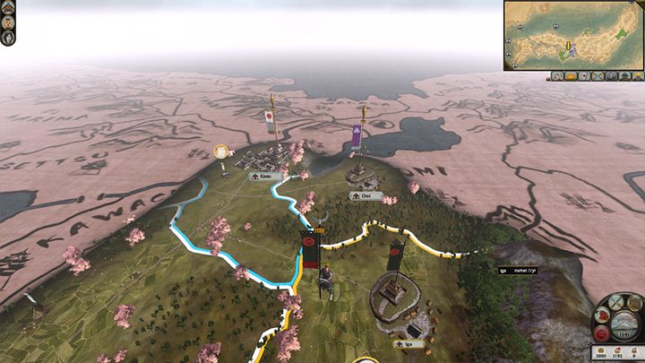 Hattori to jedyny klan którym możemy bezproblemowo sprzymierzyć się z szogunem - oczywiście do czasu. - Hattori (DLC) w Total War SHOGUN 2 | Klany - Total War: SHOGUN 2 - poradnik do gry