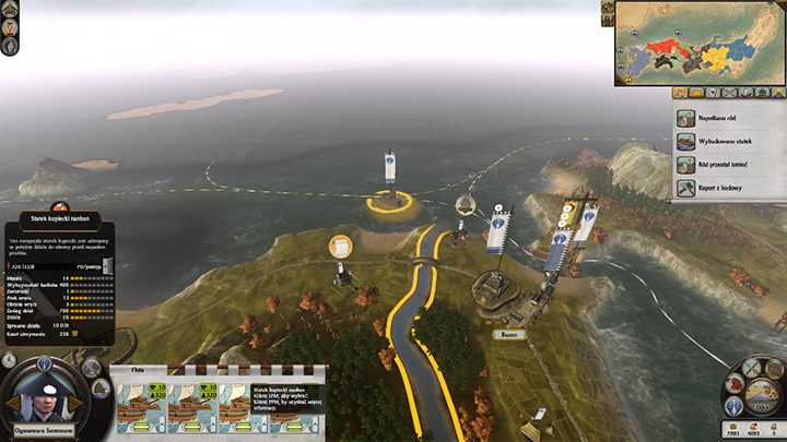 Grając Otomo właściwie od początku gry otrzymujemy dostęp do potężnej floty. - Otomo (DLC) w Total War SHOGUN 2 | Klany - Total War: SHOGUN 2 - poradnik do gry