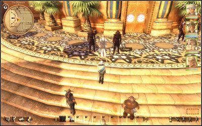 Nirtanę (M4, 6) znajdziesz tuż przed wejściem do sali tronowej - 3. Ulecz kaplicę Nurti | Zadania główne | Drakensang Phileassons Secret - Drakensang: Phileassons Secret - poradnik do gry