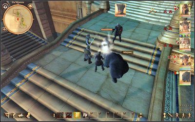 Kiedy ponownie znajdziesz się w TieShiannie zastaniesz tam Phileassona, któremu Mhayana (M9, 2) wręczyła świecący kamień ze swojej maski - 6. Los Wysokiego Króla | Zadania główne | Drakensang Phileassons Secret - Drakensang: Phileassons Secret - poradnik do gry