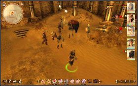 Zadanie bardzo łatwe - musisz odwiedzić kolejno sześć pomieszczeń z ołtarzami, zabrać kryształową kulę z każdego ołtarzu, a następnie zwalczyć powstałe z martwych sługi Bezimiennego (M10, - 7. Sale Niepamięci | Zadania główne | Drakensang Phileassons Secret - Drakensang: Phileassons Secret - poradnik do gry